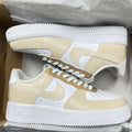 Custom Air Force 1 Beige Brown