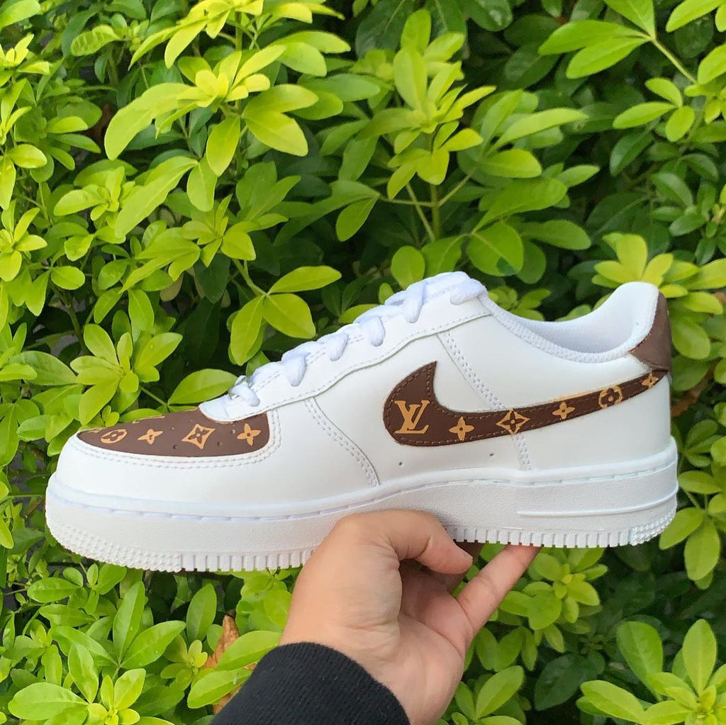 LV Custom Air Force 1's