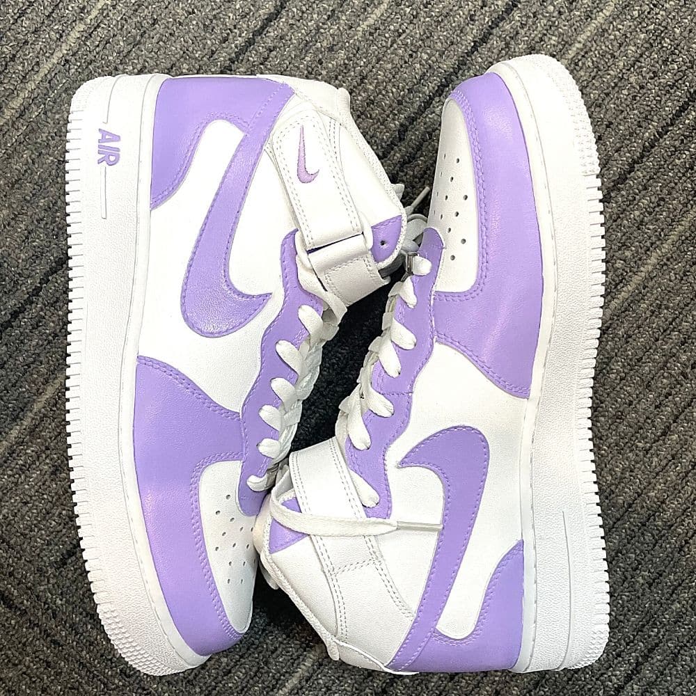 Custom  Air Force 1 Mid Purple