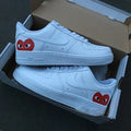 Custom Air Force 1 CDG red