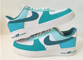 Blue Lagoon Custom Air Force 1's water Resistant