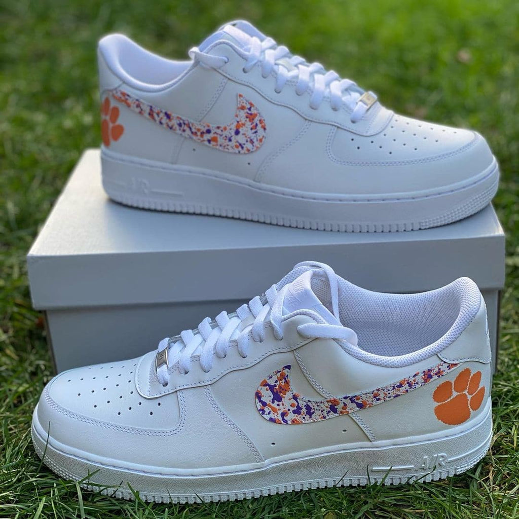 Clemson Custom Air Force 1's