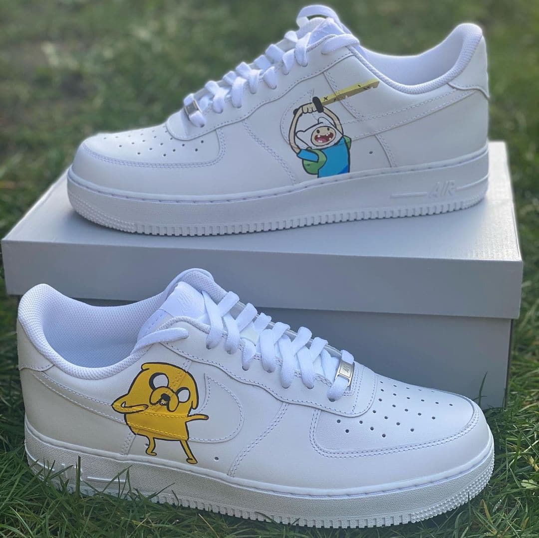 Adventure Time Custom Air Force 1's