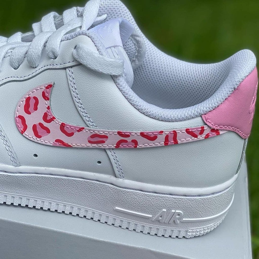 Custom Leopard Print AF1's