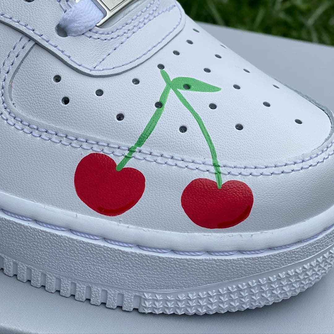 🍒Custom Cherry AF1's🍒