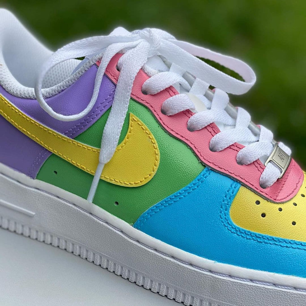 Custom Rainbow AF1's
