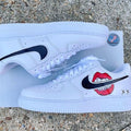 Custom Air Force 1  'Red Lips Grr'
