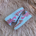 Pink Cheetah AF1's