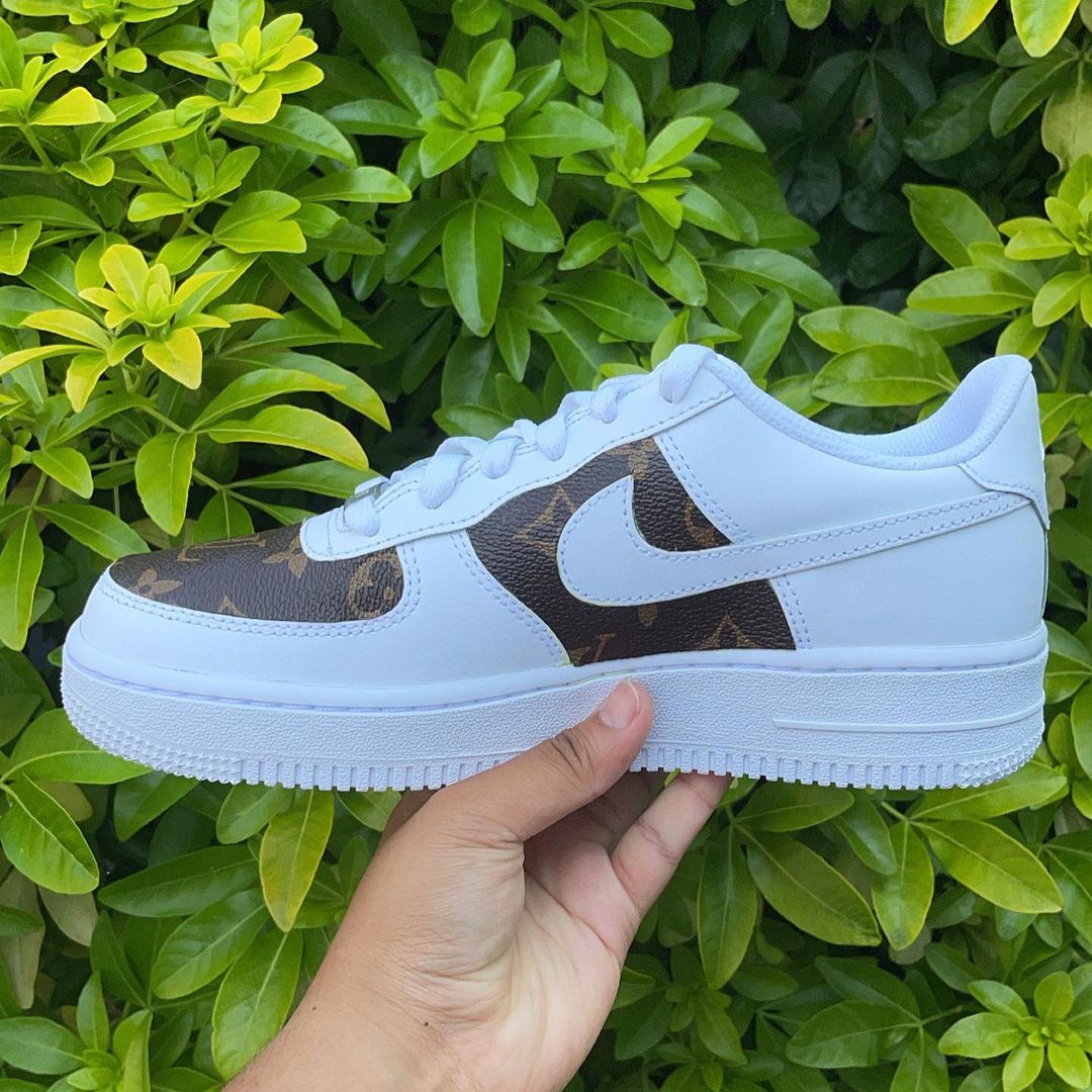 Brown LV Air Force 1's