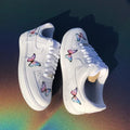 Custom Air Force 1 butterfly fade