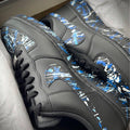 Custom Air Force 1 Blue Splash