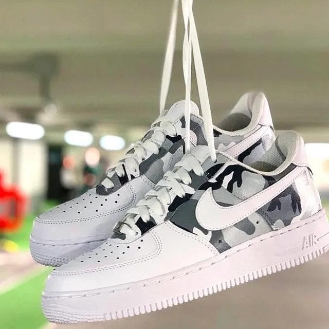 Custom Air Force 1 Camo