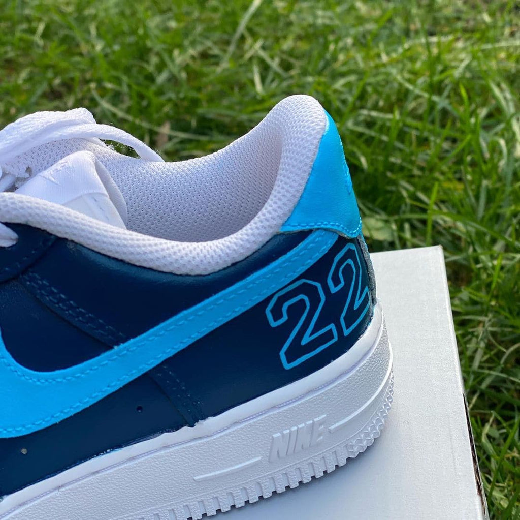 Tennessee Titans Custom Air Force 1's