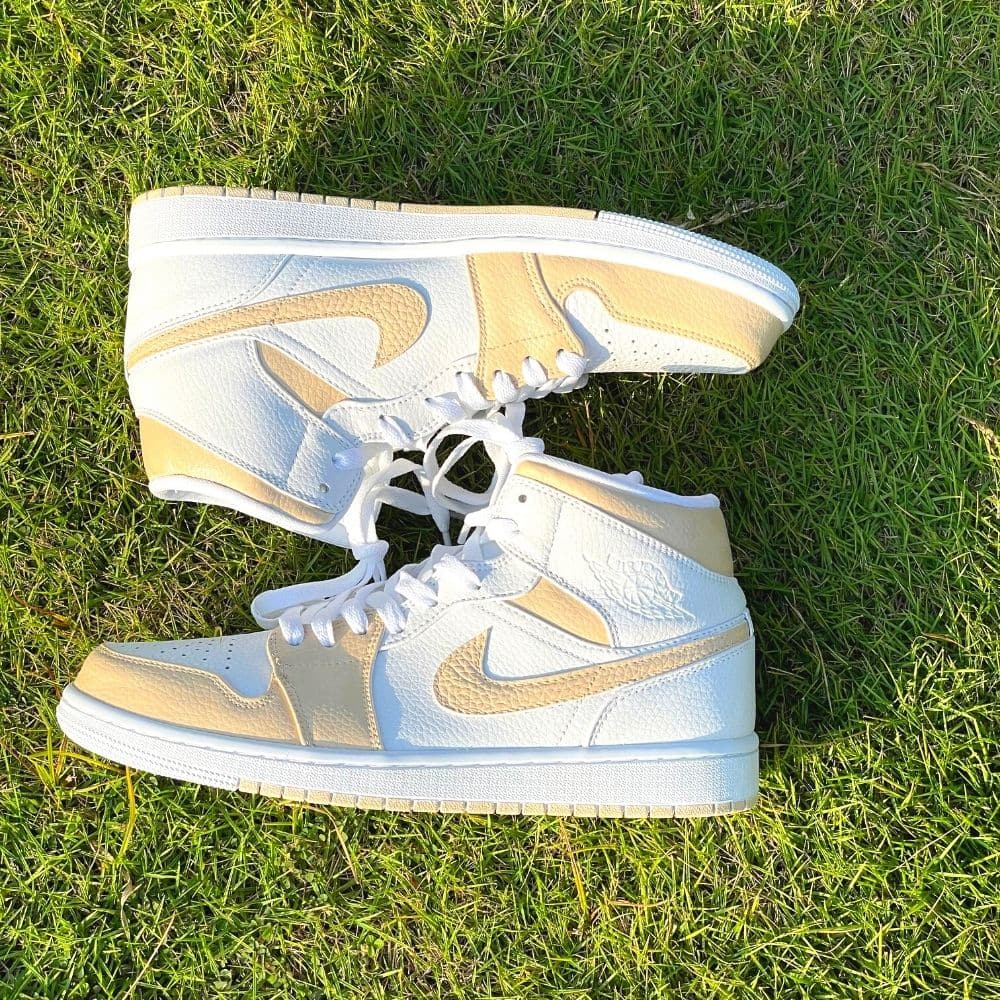 Custom Air Jordan 1 X  Yellow