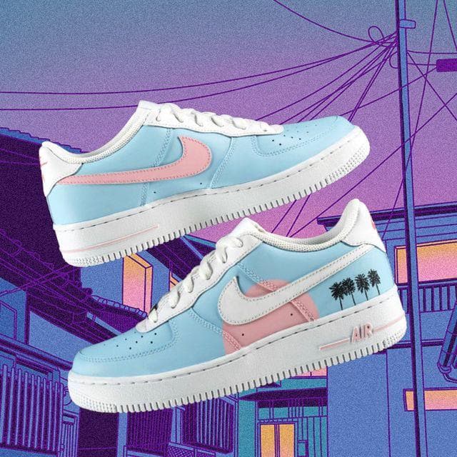 West side vibes Air Force 1's