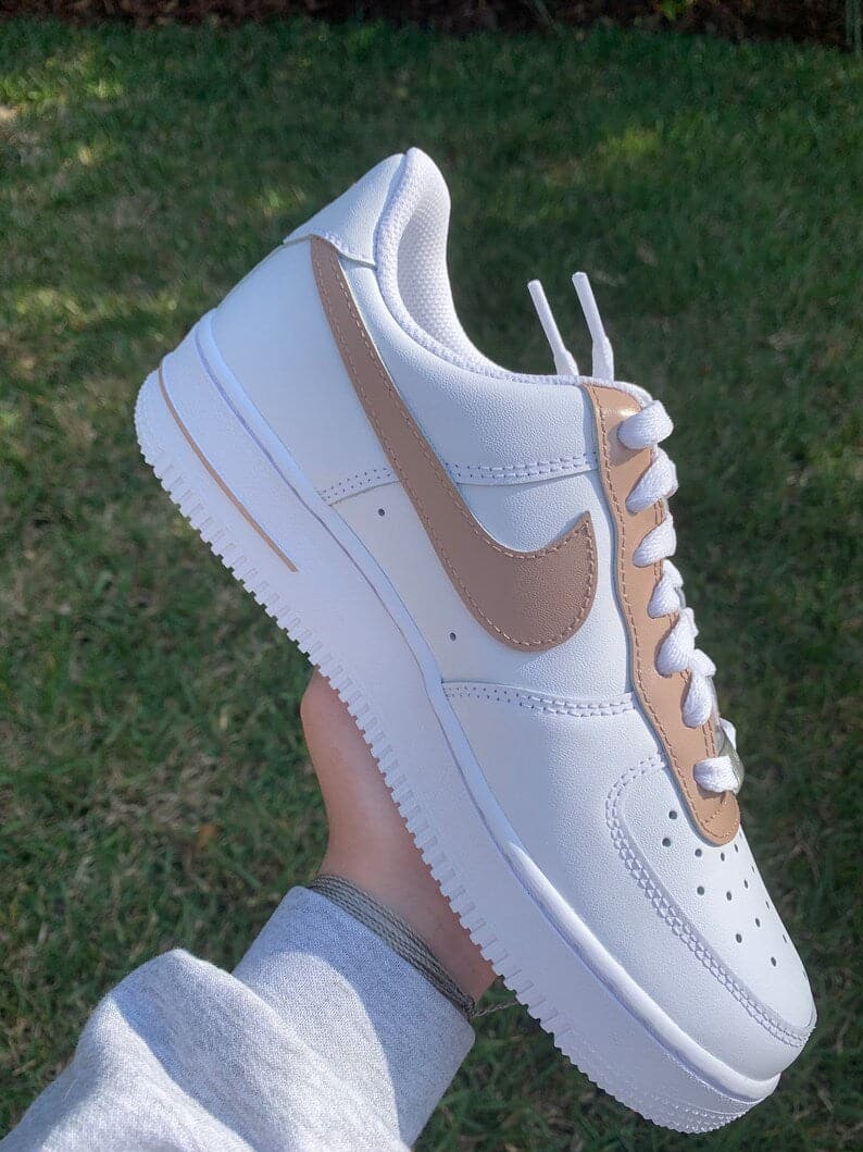 Light Brown Custom Air Force 1