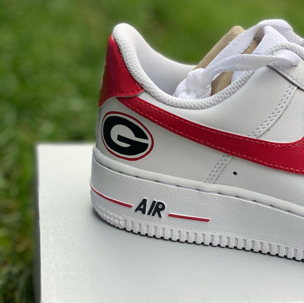 University of Georgia Custom Air Force 1's