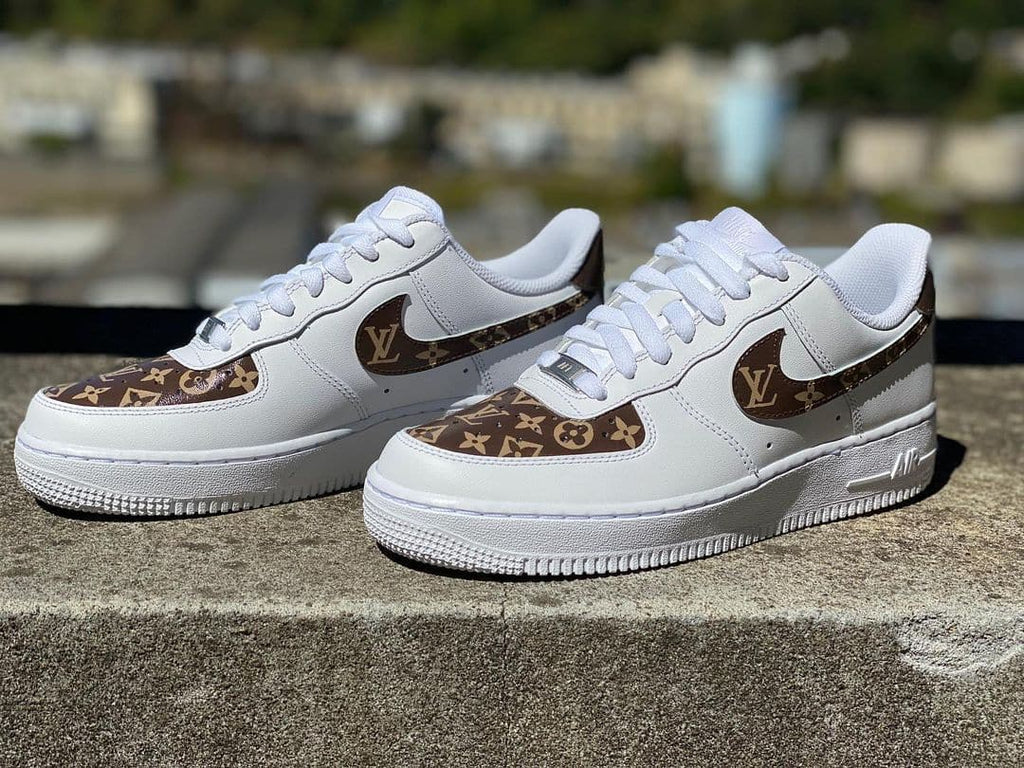 LV Custom Air Force 1's